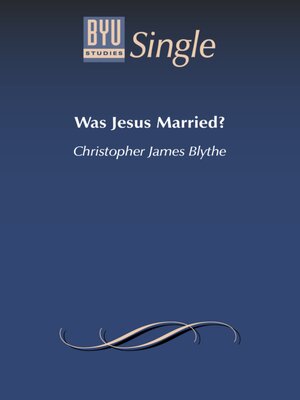cover image of Was Jesus Married?